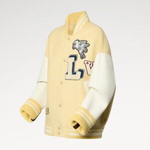 NEW AUTHENTIC Louis Vuitton EARLY ACCESS Signature Patch Varsity Jacket!